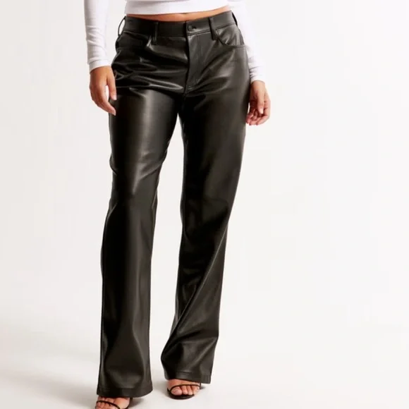 Abercrombie & Fitch Black Straight Leg Jeans - Picture 12 of 12